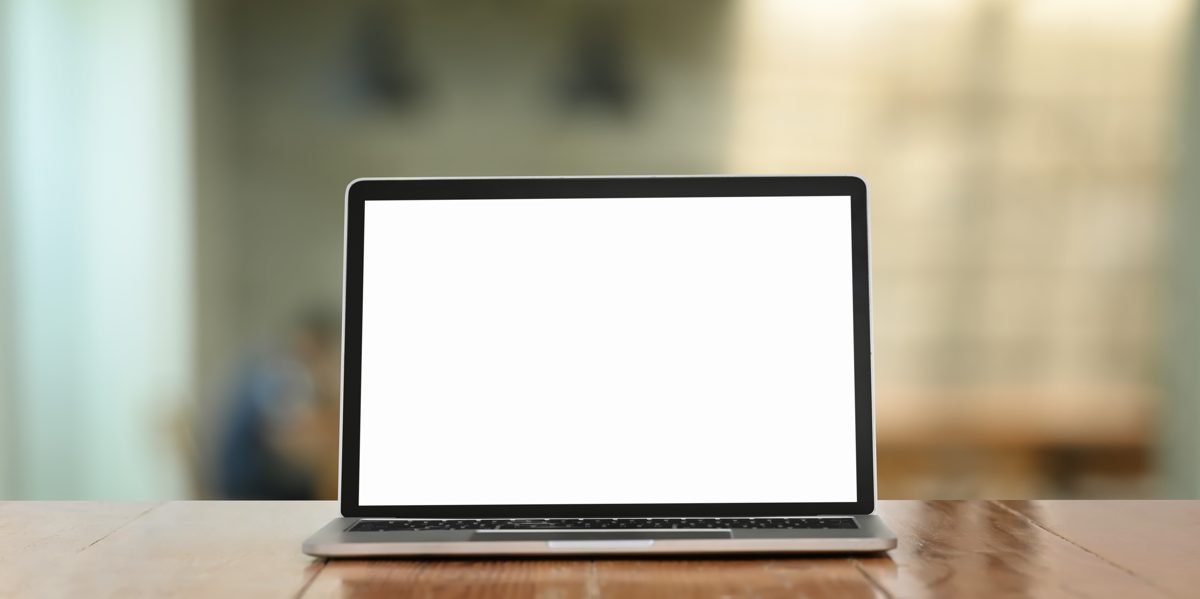 A laptop showing a direct booking website